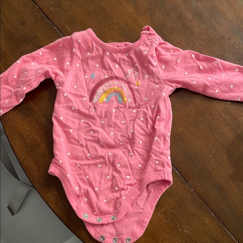 Pink Rainbow Kids One Piece